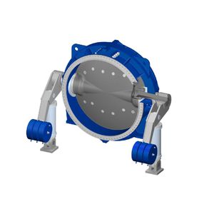 vanne hydraulique / d'arrêt / pour turbine / d'eau