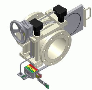 dispositif de verrouillage pour obturateur à lunette 1