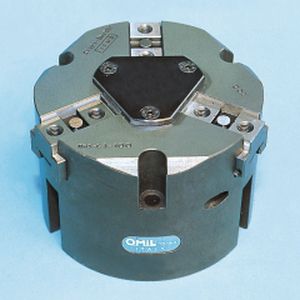 mandrin automatique / 3 mors / pneumatique / hydraulique