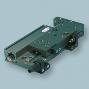 actionneur linéaire / pneumatique / à double effet / de type glissière