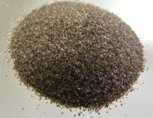 abrasif de sablage en aluminium
