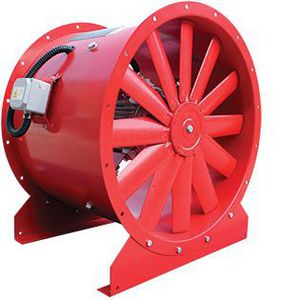 ventilateur de désenfumage / axial / IP55 / haute performance