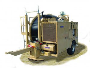 treuil à cabestan à moteur diesel