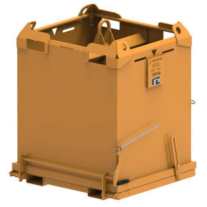 conteneur à déchets en acier inoxydable