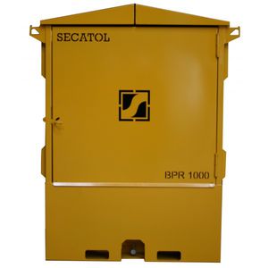 armoire d'atelier / sur pied / à portes battantes / en acier