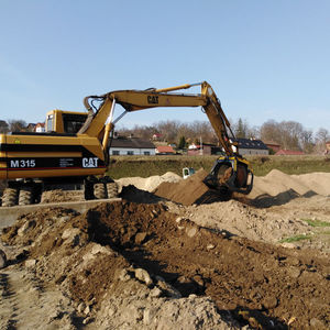 godet cribleur / pour pelle hydraulique / pour chargeuse pelleteuse / de terrassement
