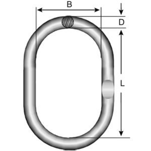 maille de tête pour élingue chaînes 1