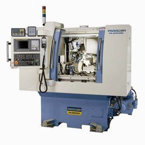 rectifieuse angulaire / pour tôle métallique / CNC / hydraulique
