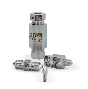 adaptateur hydraulique / de test / en inox