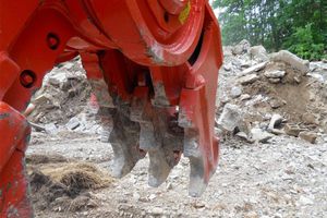 pince hydraulique de démolition pour démolition primaire 1