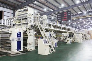 machine de fabrication de cartons ondulée 1