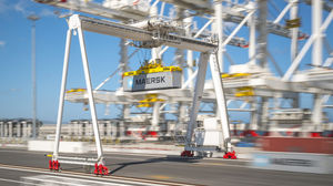 portique sur rail
