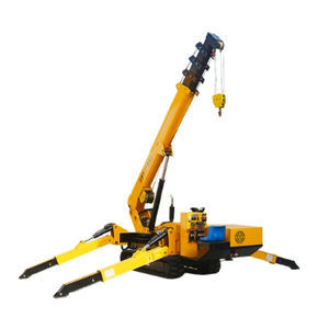mini-grue sur chenilles