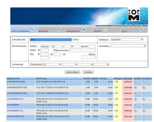 logiciel d'interface