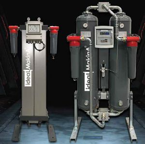 sécheur d'air comprimé par adsorption sans chaleur