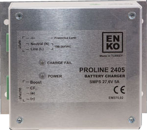 chargeur de batterie pour montage sur panneau