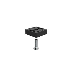 fixation pour profilés en aluminium