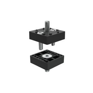 fixation pour profilés en aluminium