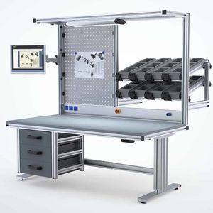 établi en aluminium