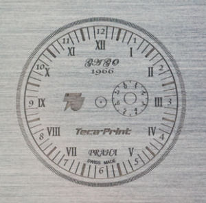 cliché plate pour la tampographie