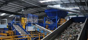 système de tri pour le recyclage