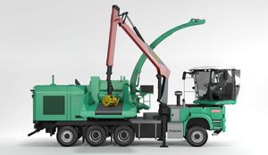 broyeur de branches mobile
