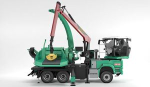 broyeur de branches mobile