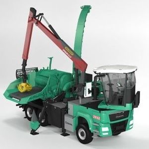 broyeur de branches mobile