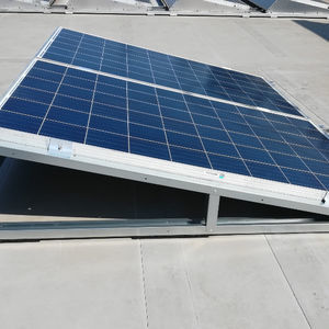 système de montage solaire pour toit-terrasse