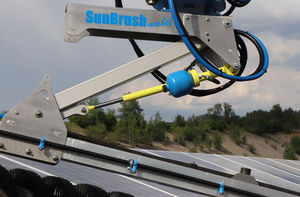 robot de nettoyage pour panneaux solaires
