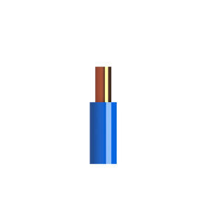 câble électrique isolé