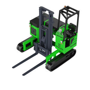 chariot élévateur sur camion