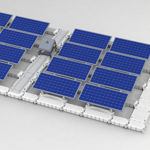 système de montage solaire flottant