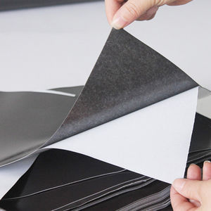 feuille magnétique ferrite à liant élastomère 1