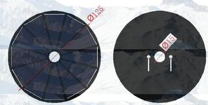 panneau solaire en silicium monocristallin