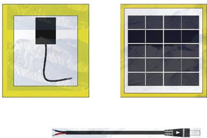 panneau solaire en silicium polycristallin