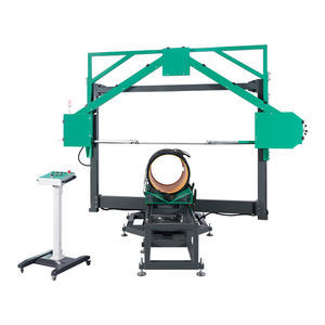 machine à tronçonner et à chanfreiner à bande 1