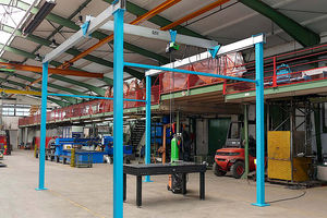 portique en aluminium 1