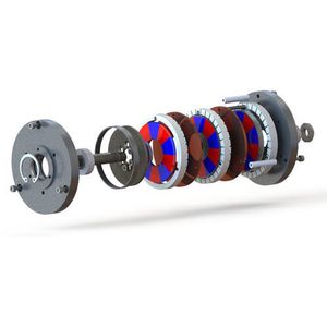 moteur couple à flux axial