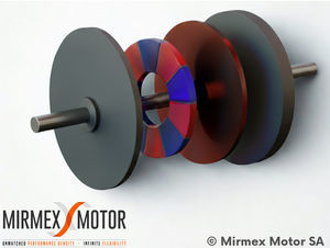 moteur à flux axial