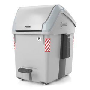 conteneur à déchets en HDPE