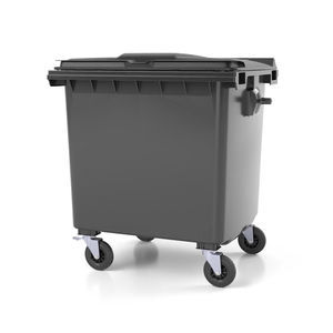 conteneur à déchets en HDPE