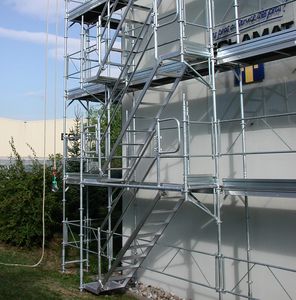 tour d'échafaudage de façade 1