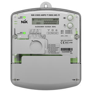 compteur d'énergie électrique triphasé