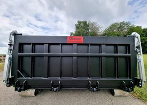 benne à déchets en métal