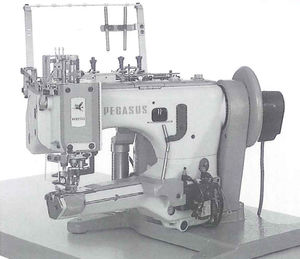 machine à coudre à bras cylindrique