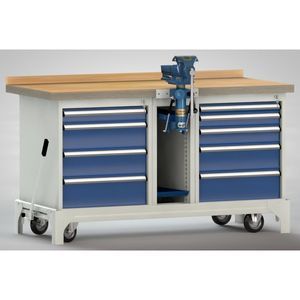 établi en hêtre