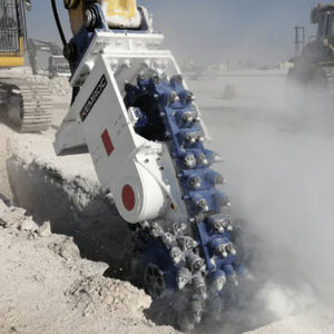 fraise de havage hydraulique pour excavatrice