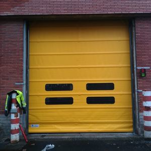 porte à enroulement