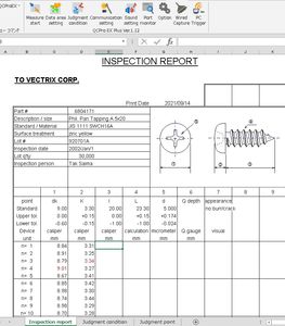 logiciel de visualisation, d'analyse et de reporting de mesures dimensionnelles
